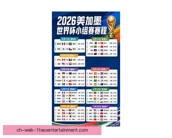 世界杯官方发布最新赛事安排与精彩看点全面解读